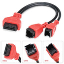 12+8 pin til OBD2 (FCA - Fiat - Chrysler)