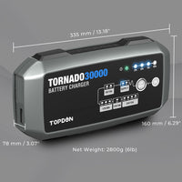 TOPDON Tornado 30A batterilader, bilde 10