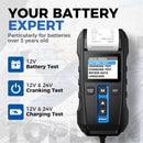 TOPDON BT300P batteritester sett forfra