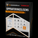 THINKCAR oppdateringslisens for VAG, FCA, Benz og 20 Renault-tokens.