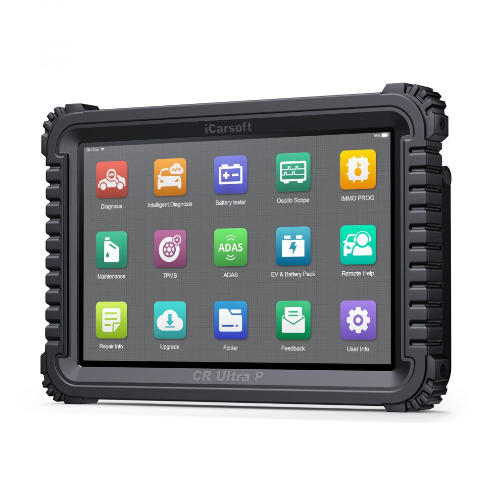 iCarsoft CR Pro+ – profesjonelt OBD2 diagnoseverktøy for alle bilmerker