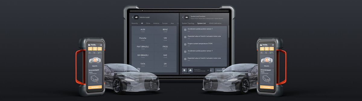 THINKCAR Expert 399 dual diagnose-funksjon